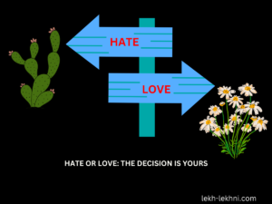 Hate is contagious. If we do not take action in time, the storm of hatred will sweep away everything, leaving us with regrets.